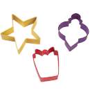 3 pc Christmas Cookie Cutter Set #2